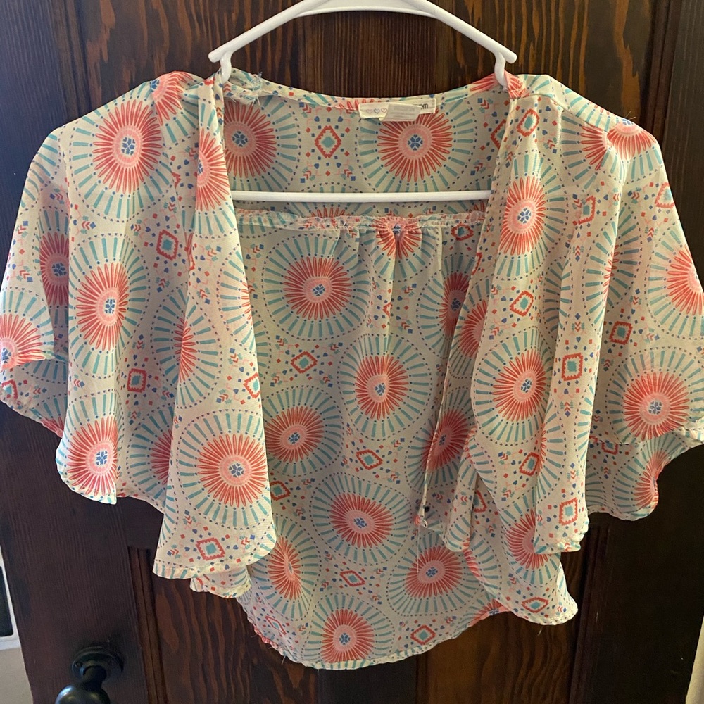 Sheer Maxi Cardigan